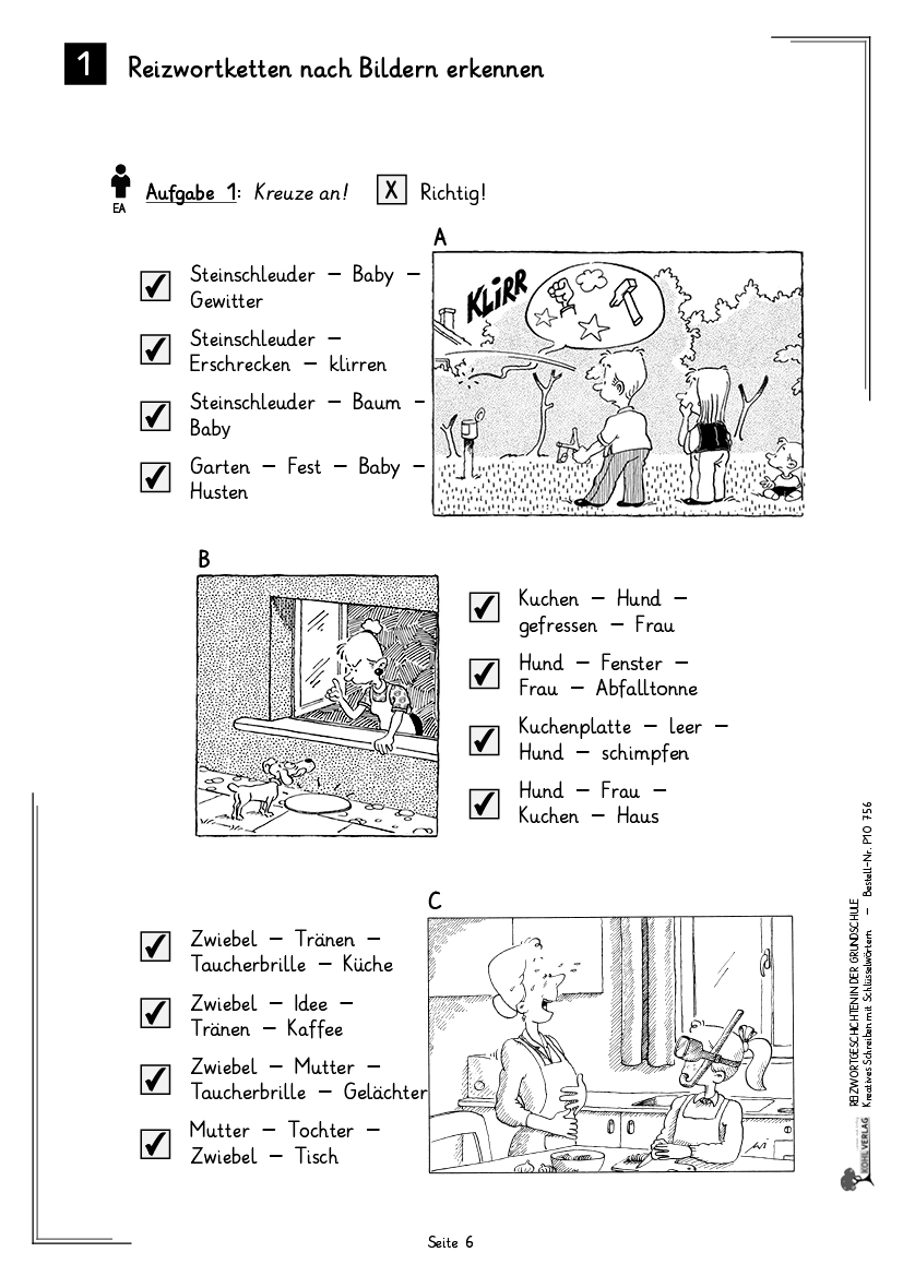 Reizwortgeschichten / Grundschule