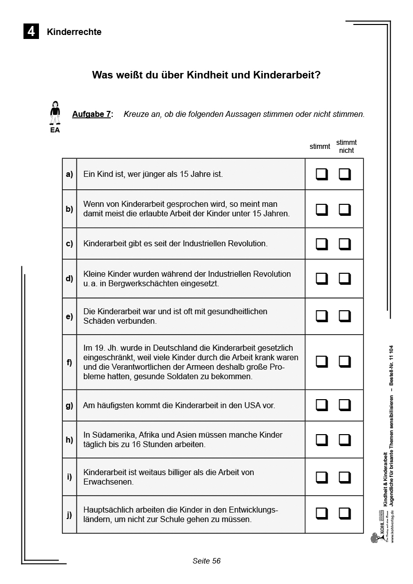 Kindheit & Kinderarbeit