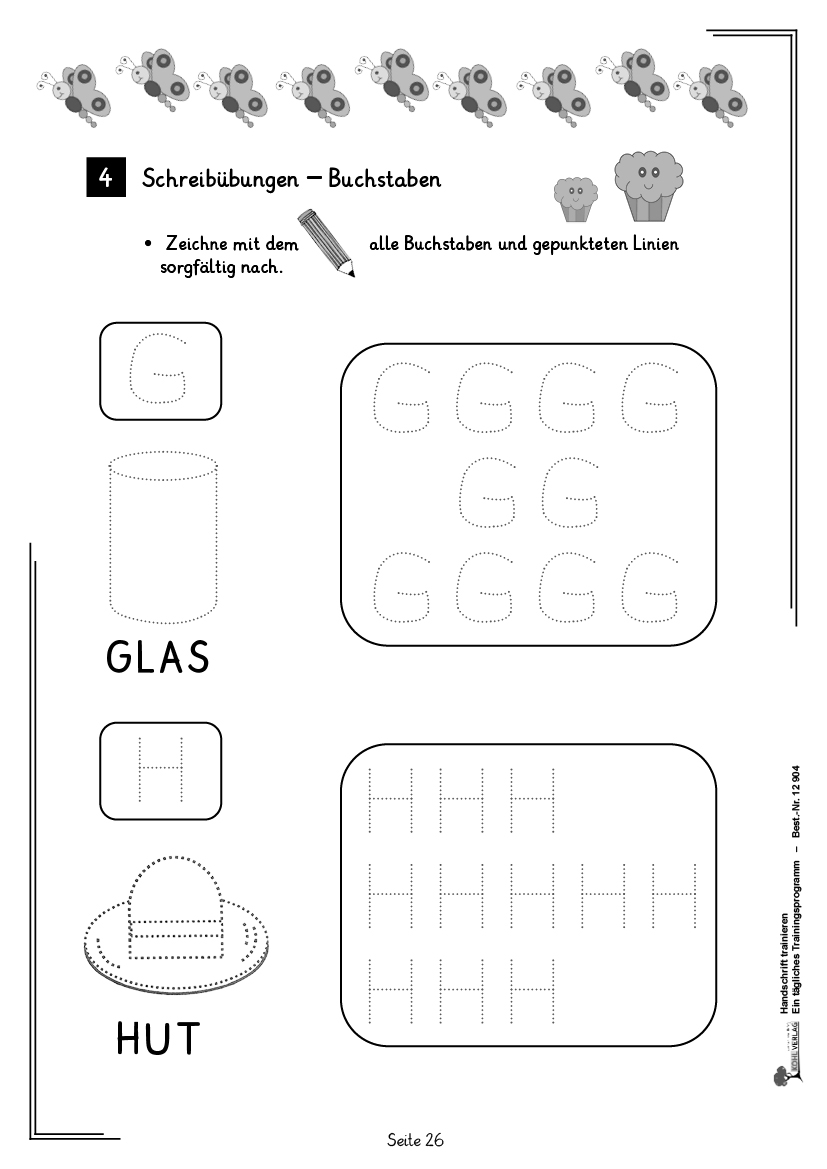 Handschrift trainieren