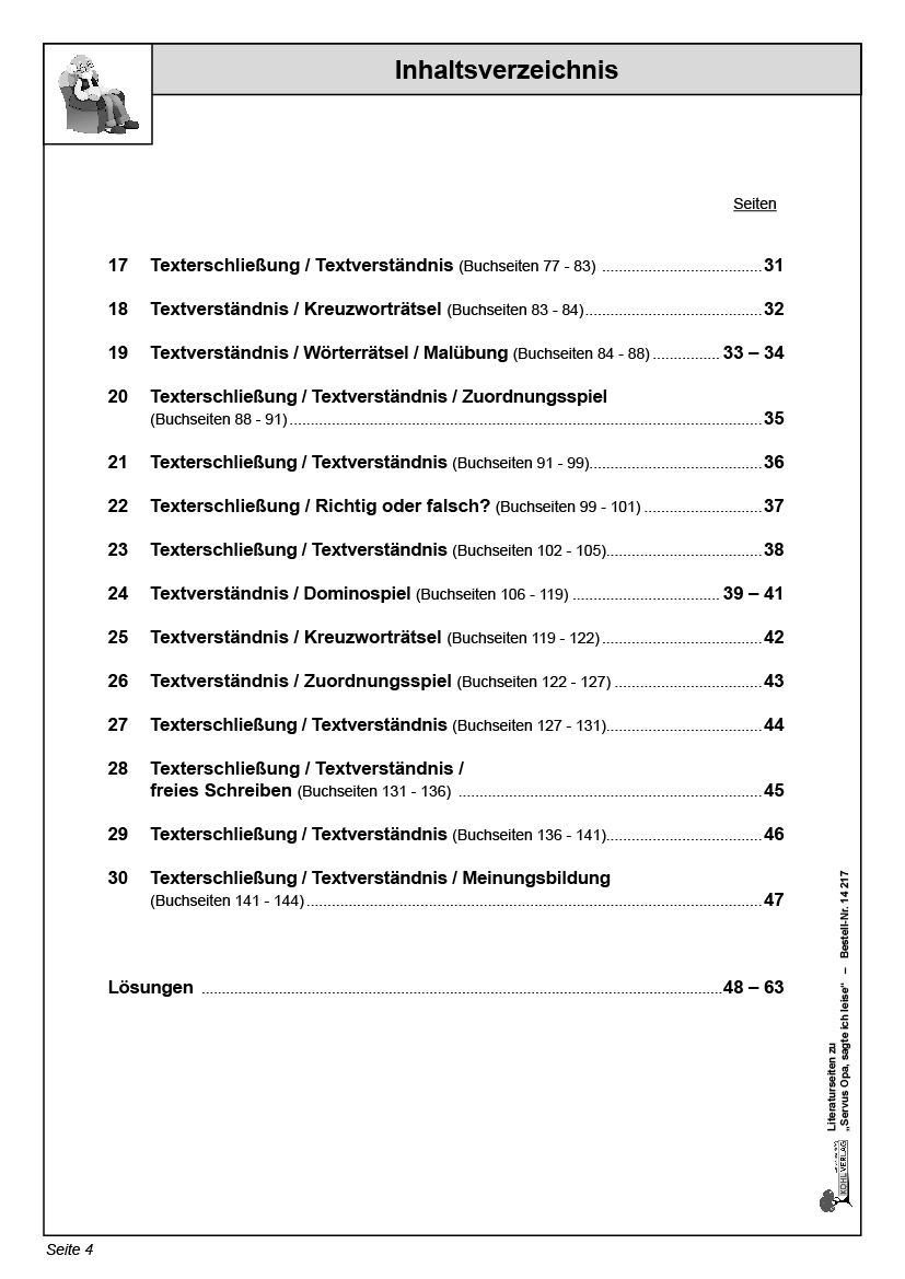 Servus Opa, sagte ich leise - Literaturseiten