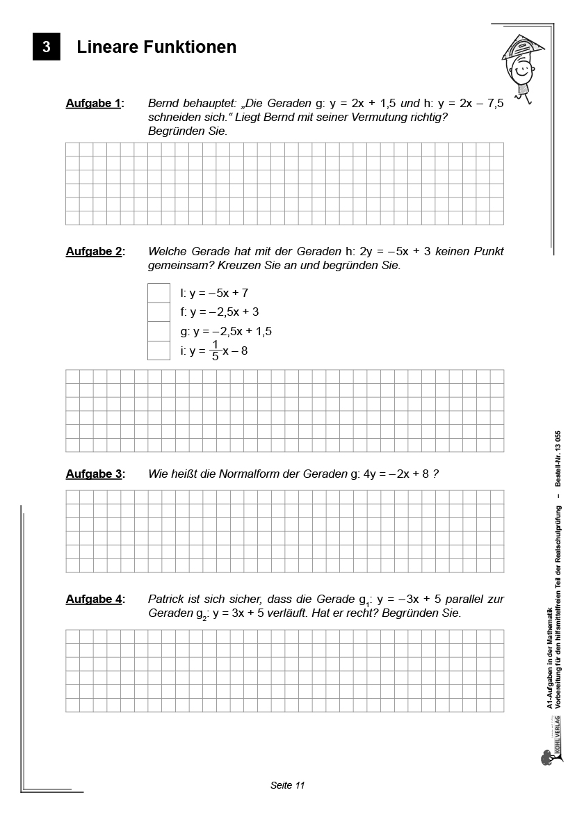 A1-Aufgaben in der Mathematik