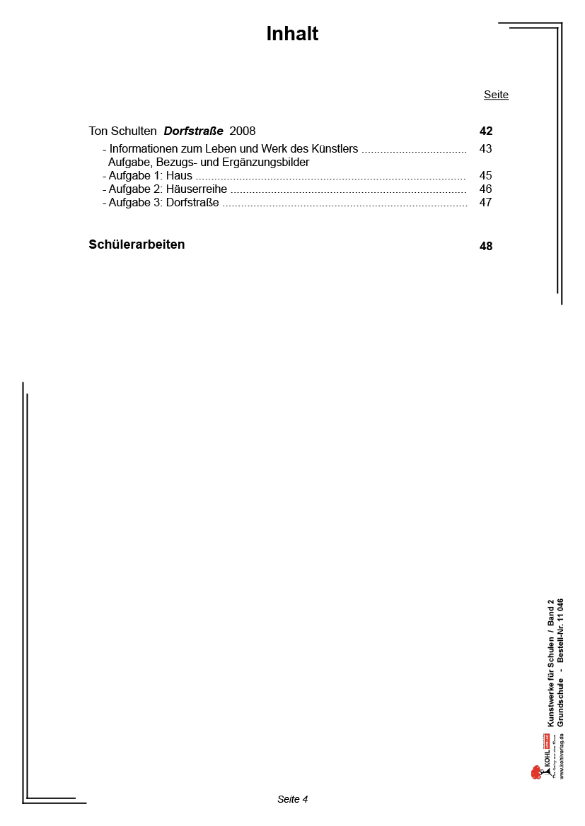 Kunstwerke für Schulen II