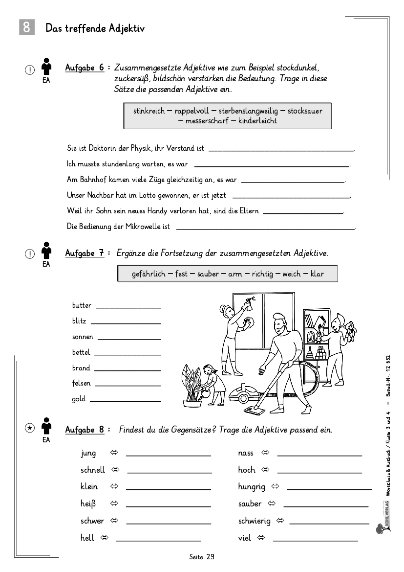 Wortschatz & Ausdruck / Klasse 3-4
