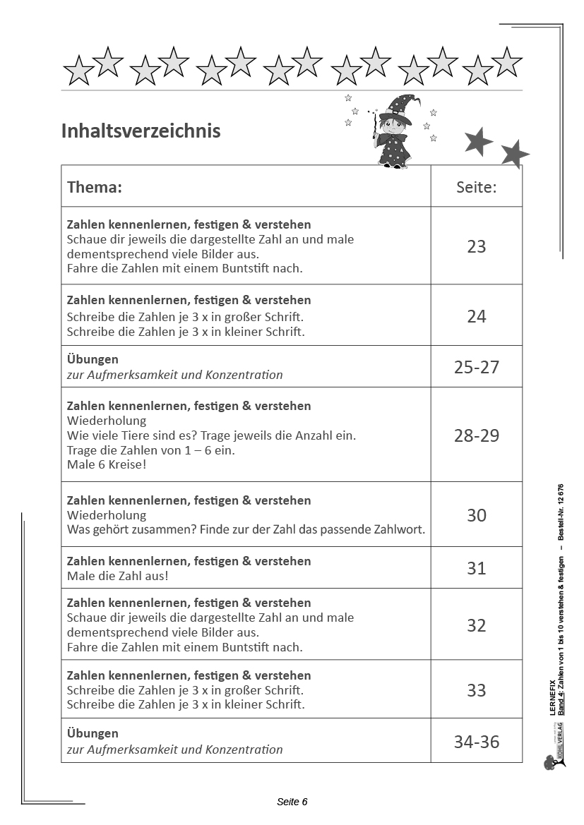 Lernefix / Band 4: Zahlen von 1 bis 10 verstehen & festigen