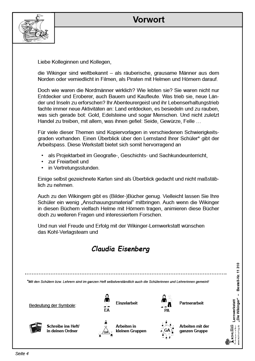 Lernwerkstatt Die Wikinger Lernwerkstatt Die Wikinger