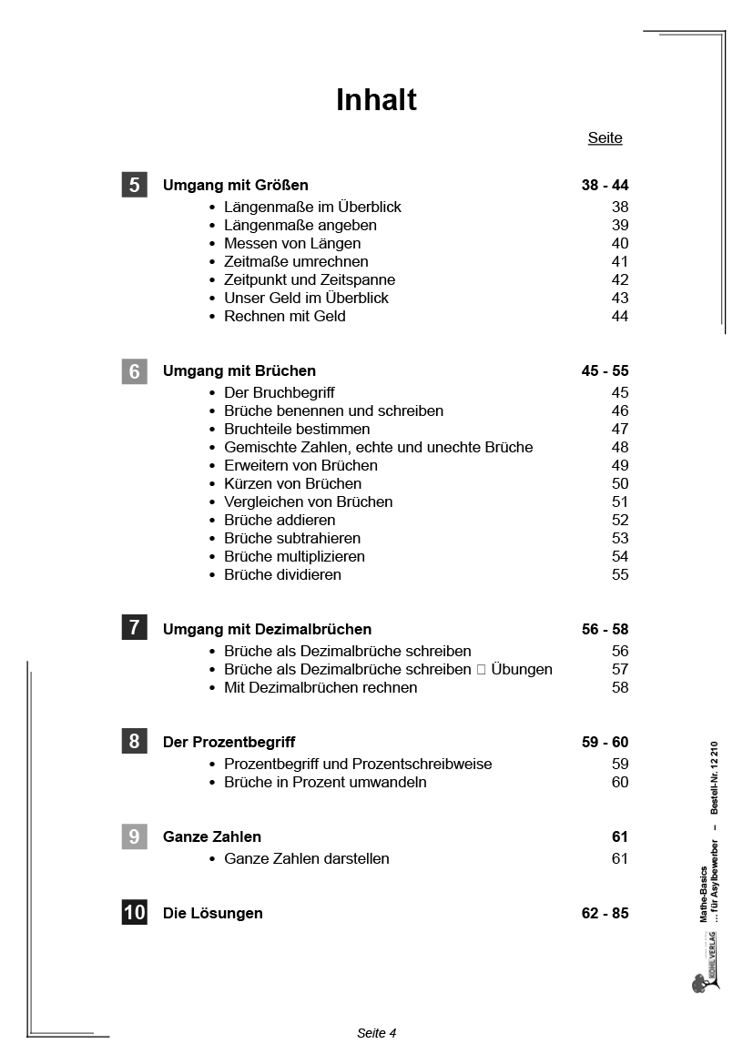 Mathe-Basics ... für Asylbewerber