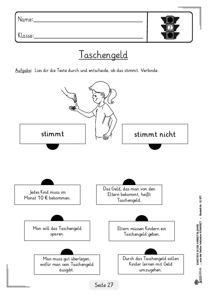 Einstieg in die Arbeitslehre