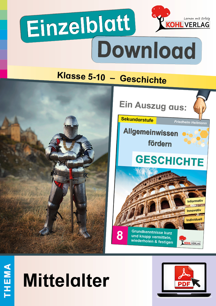Allgemeinwissen fördern GESCHICHTE / Mittelalter