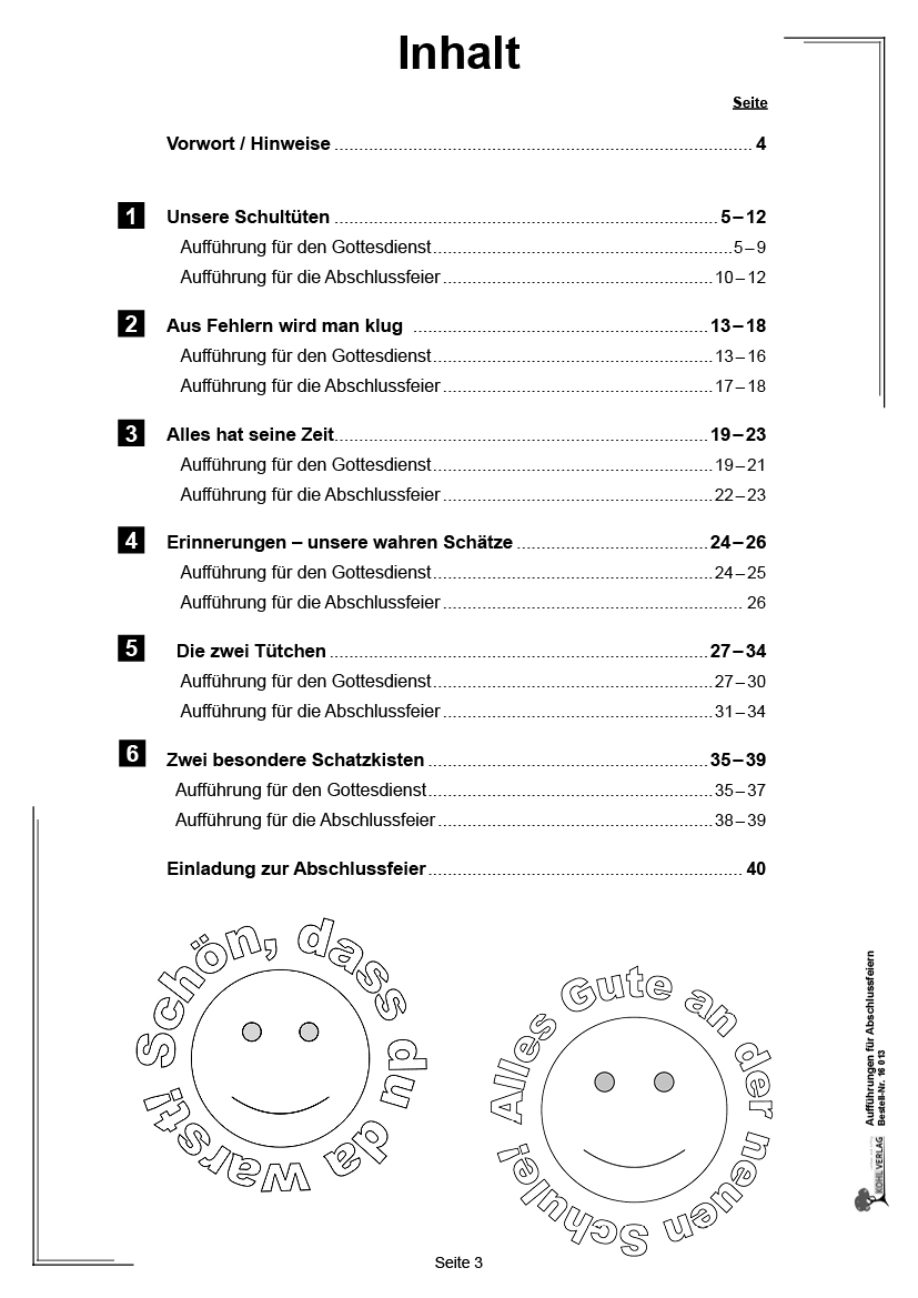 Aufführungen für Abschlussfeiern