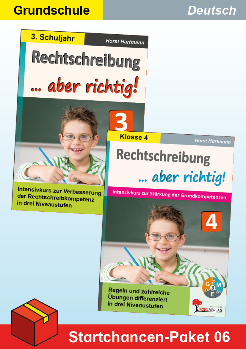 Startchancen-Paket 06 (Deutsch GS): Rechtschreibung ... aber richtig!