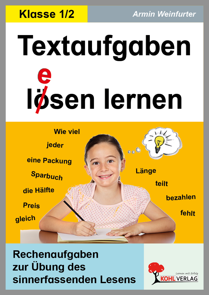 Textaufgaben lösen lernen / Klasse 1-2
