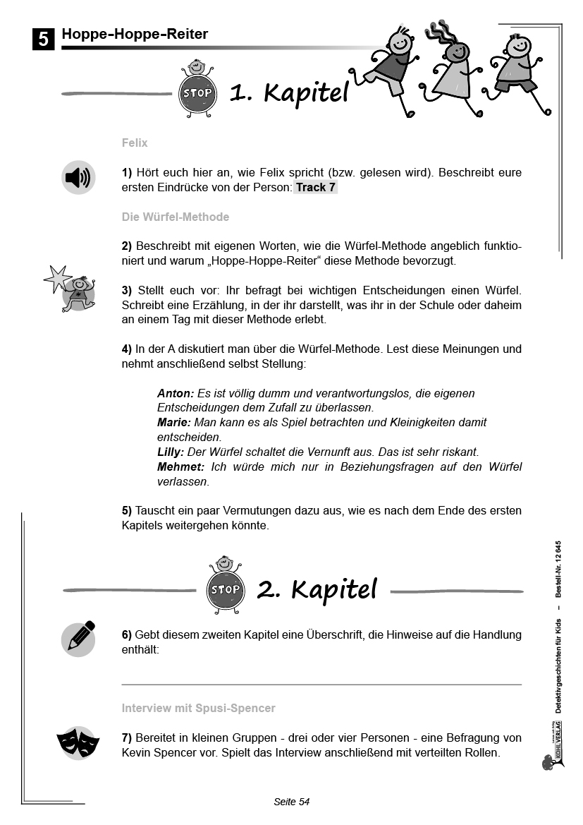 Detektiv-Geschichten für Kids