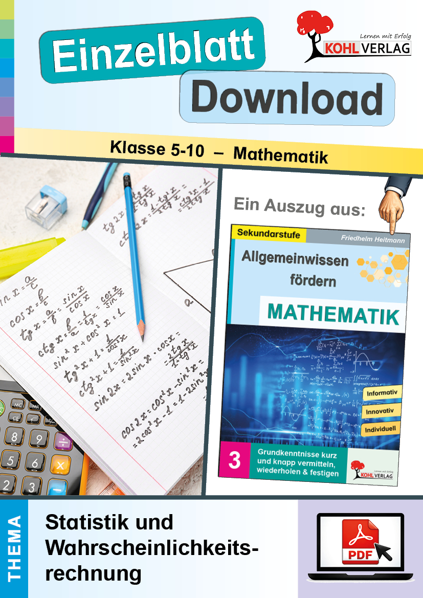 Allgemeinwissen fördern MATHEMATIK: Wahrscheinlichkeitsrechnung