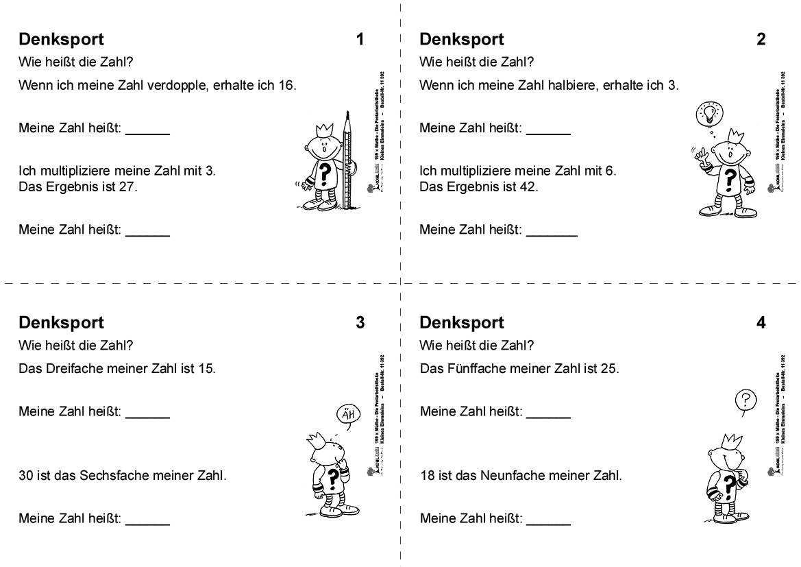 199x Mathe - Die Freiarbeitstheke - Kleines Einmaleins