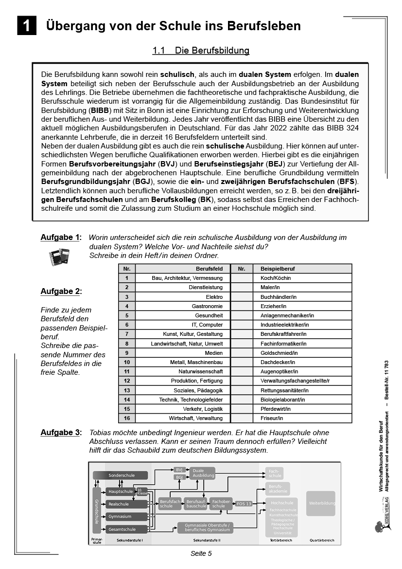 Wirtschaftskunde für den Beruf