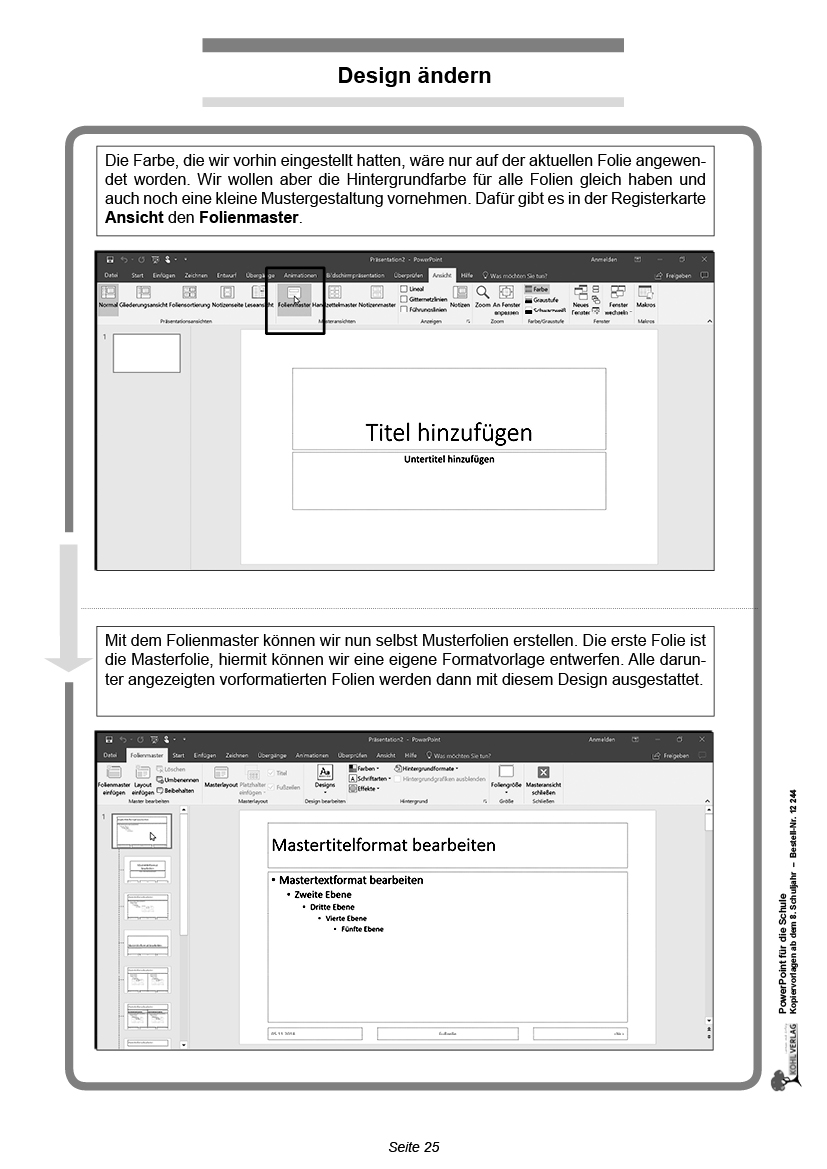 PowerPoint für die Schule