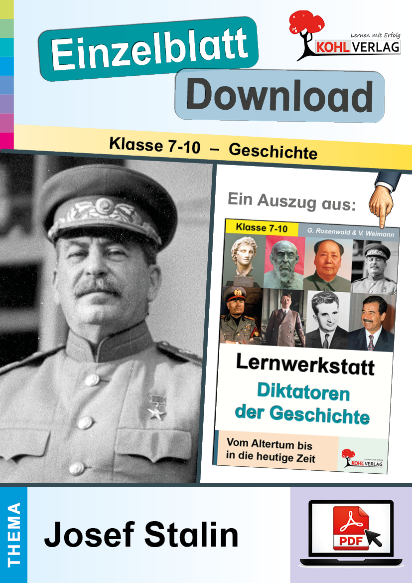 Lernwerkstatt Diktatoren der Geschichte / Josef Stalin