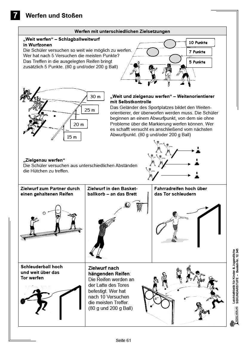 Leichtathletik für Kinder & Jugendliche / Sekundarstufe