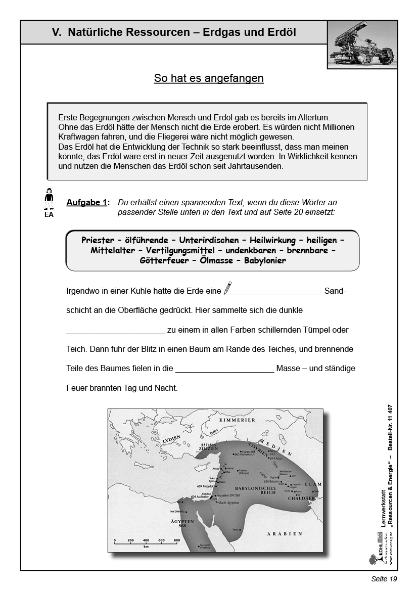 Lernwerkstatt Ressourcen & Energie