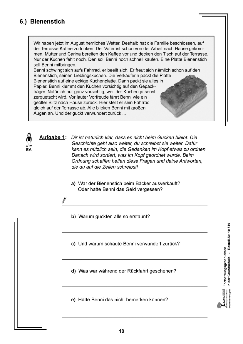 Fortsetzungsgeschichten / Grundschule