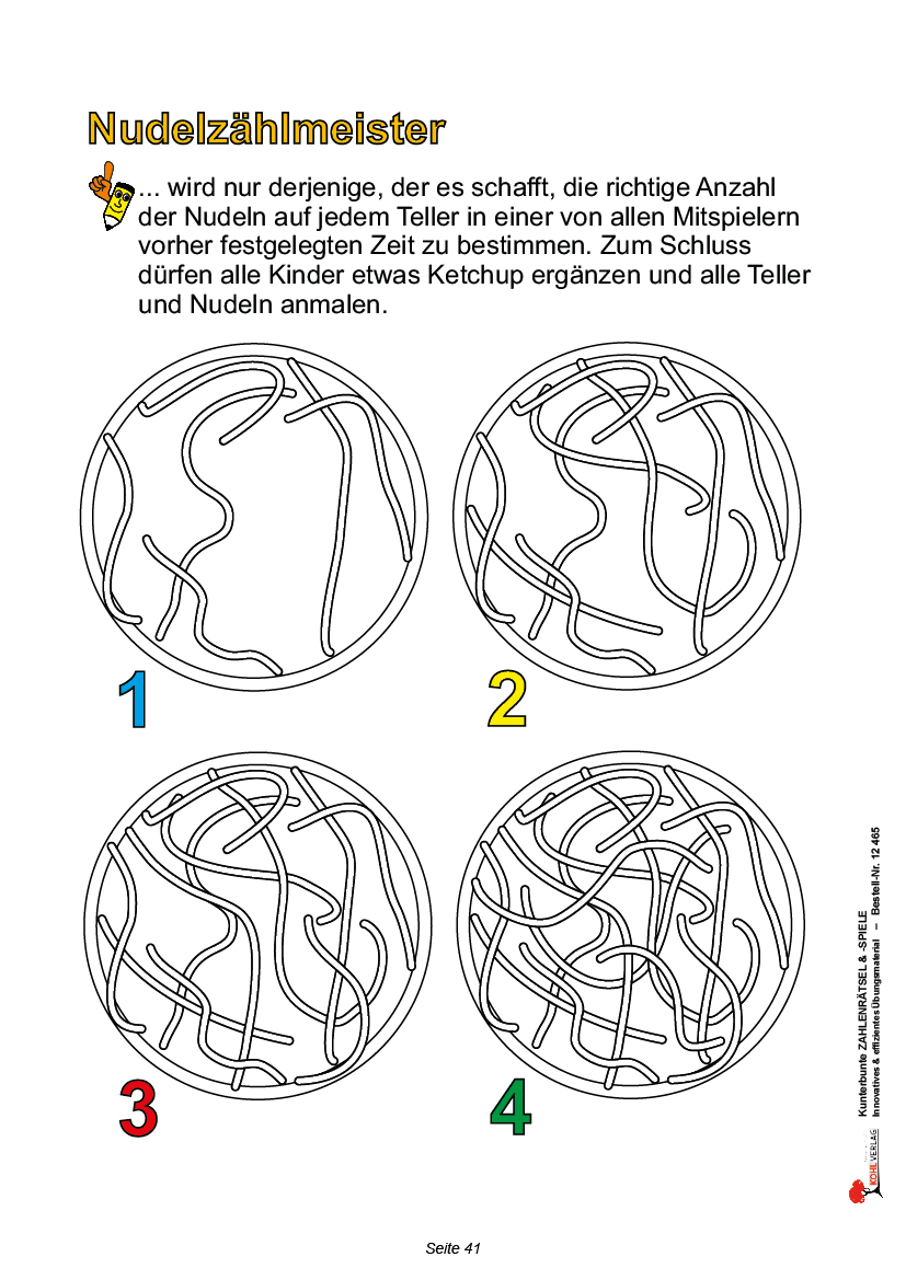 Kunterbunte Zahlenrätsel & -spiele