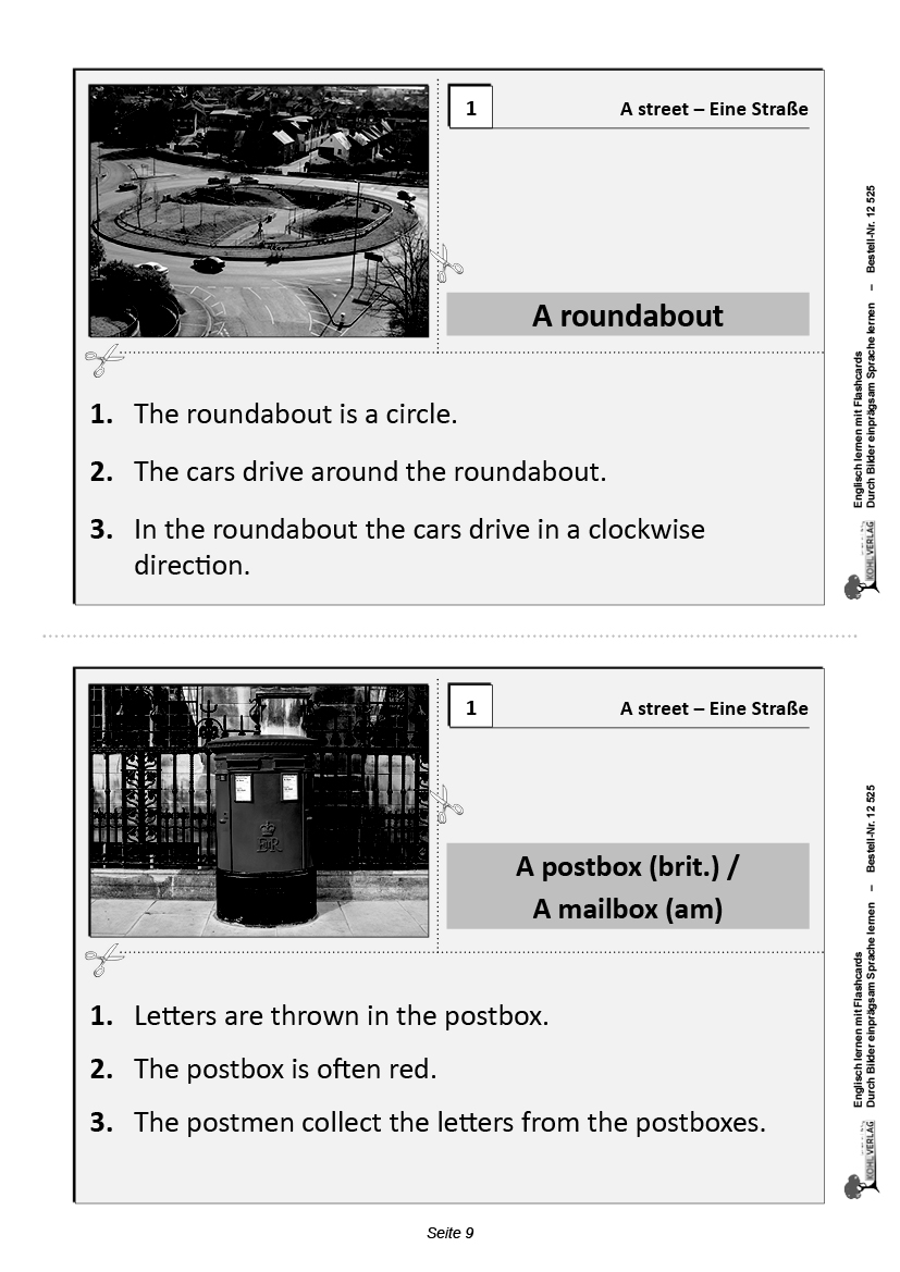 Englisch lernen mit Flashcards