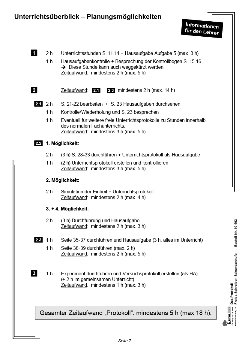 Das Protokoll