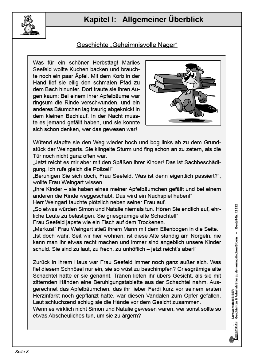 Lernwerkstatt Biber Lernwerkstatt Biber