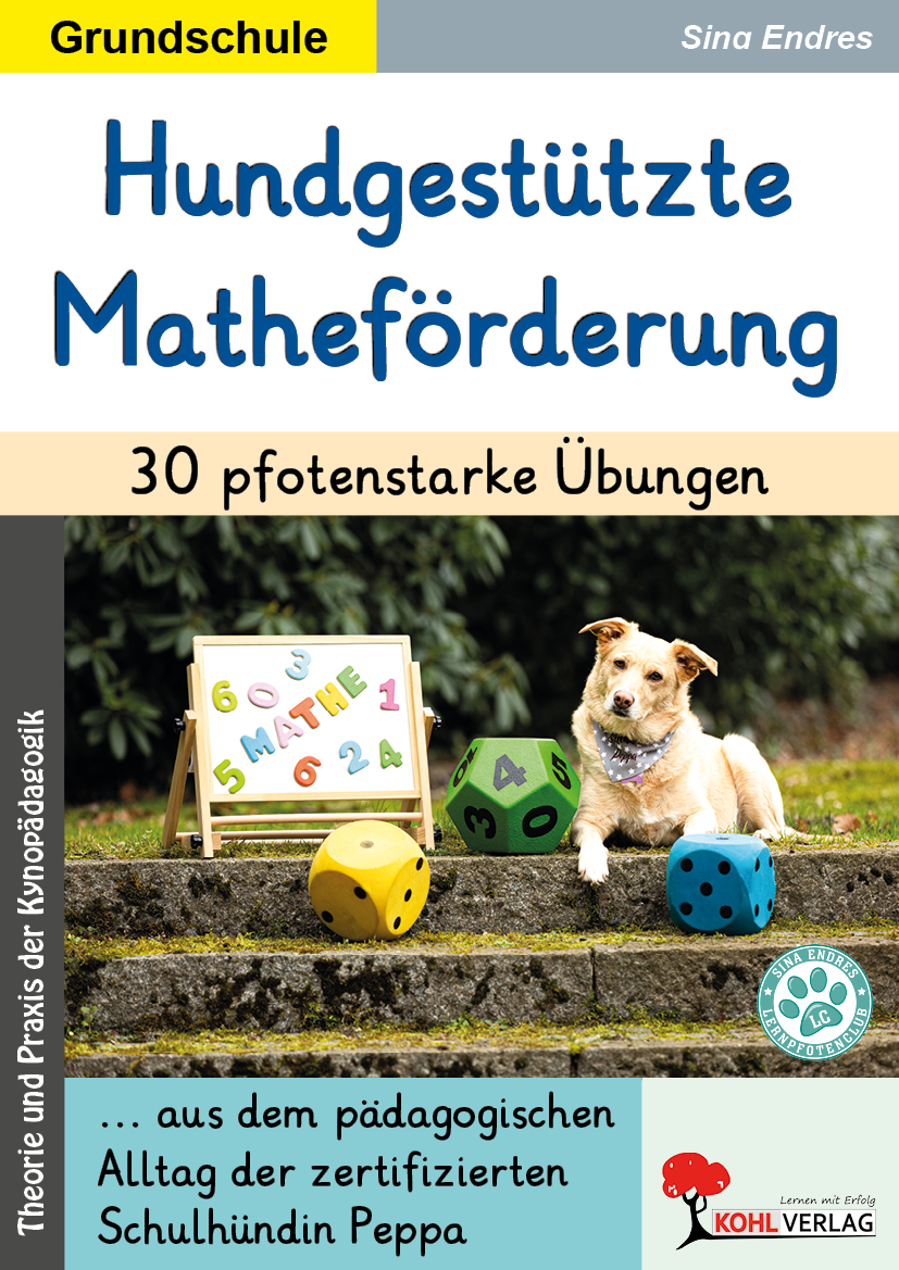 Hundgestützte Matheförderung  /  30 pfotenstarke Übungen