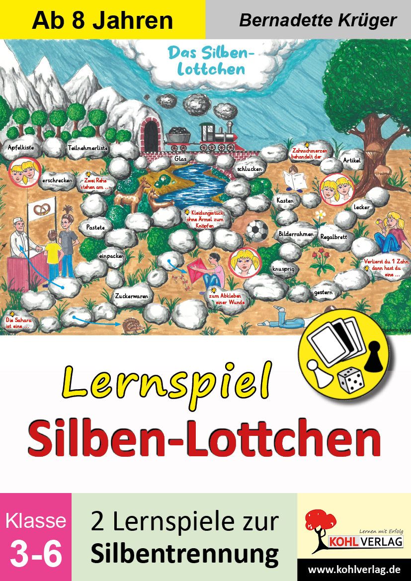 Lernspiel Silben-Lottchen