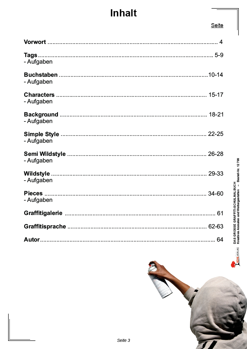 Das große Graffiti-Schulmalbuch