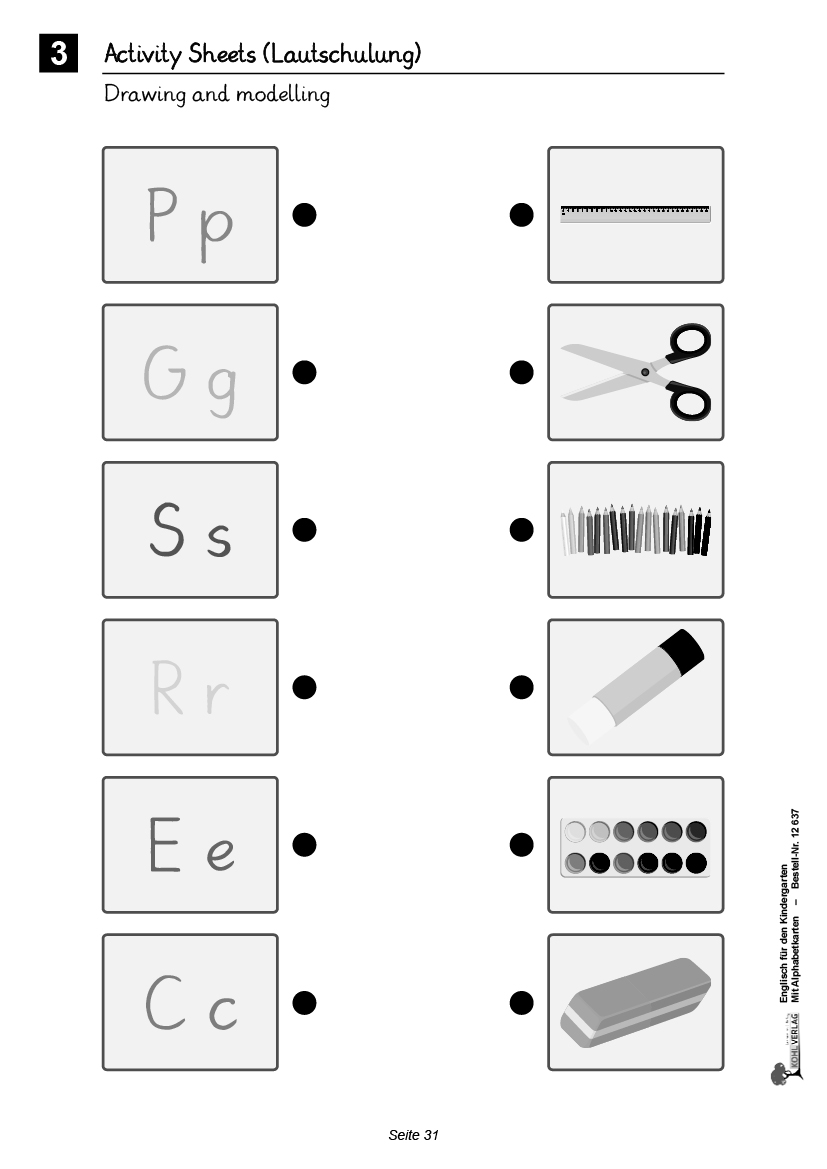 Englisch für den Kindergarten