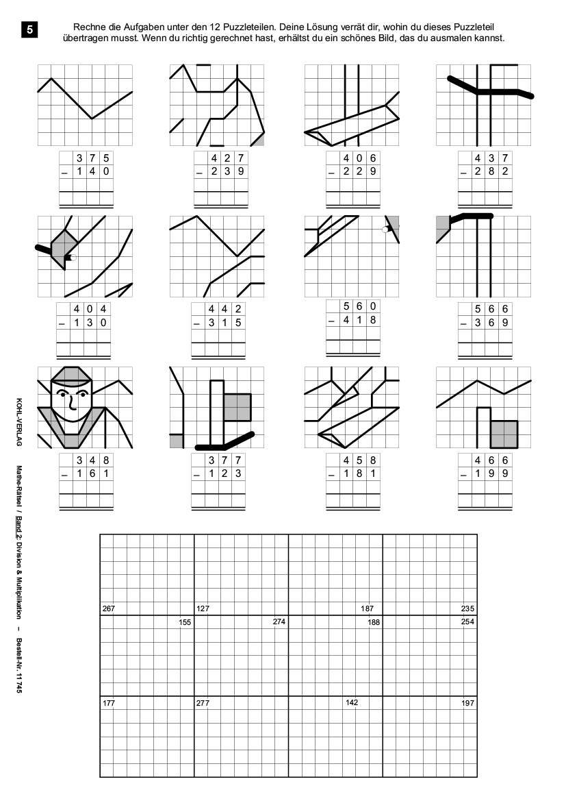 Mathe-Puzzle ... für zwischendurch / Band 1: Addition & Subtraktion