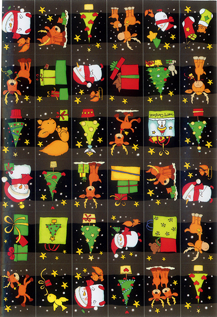 Belohnungssticker Rentiere & Weihnachtsbäume Belohnungssticker Rentiere & Weihnachtsbäume