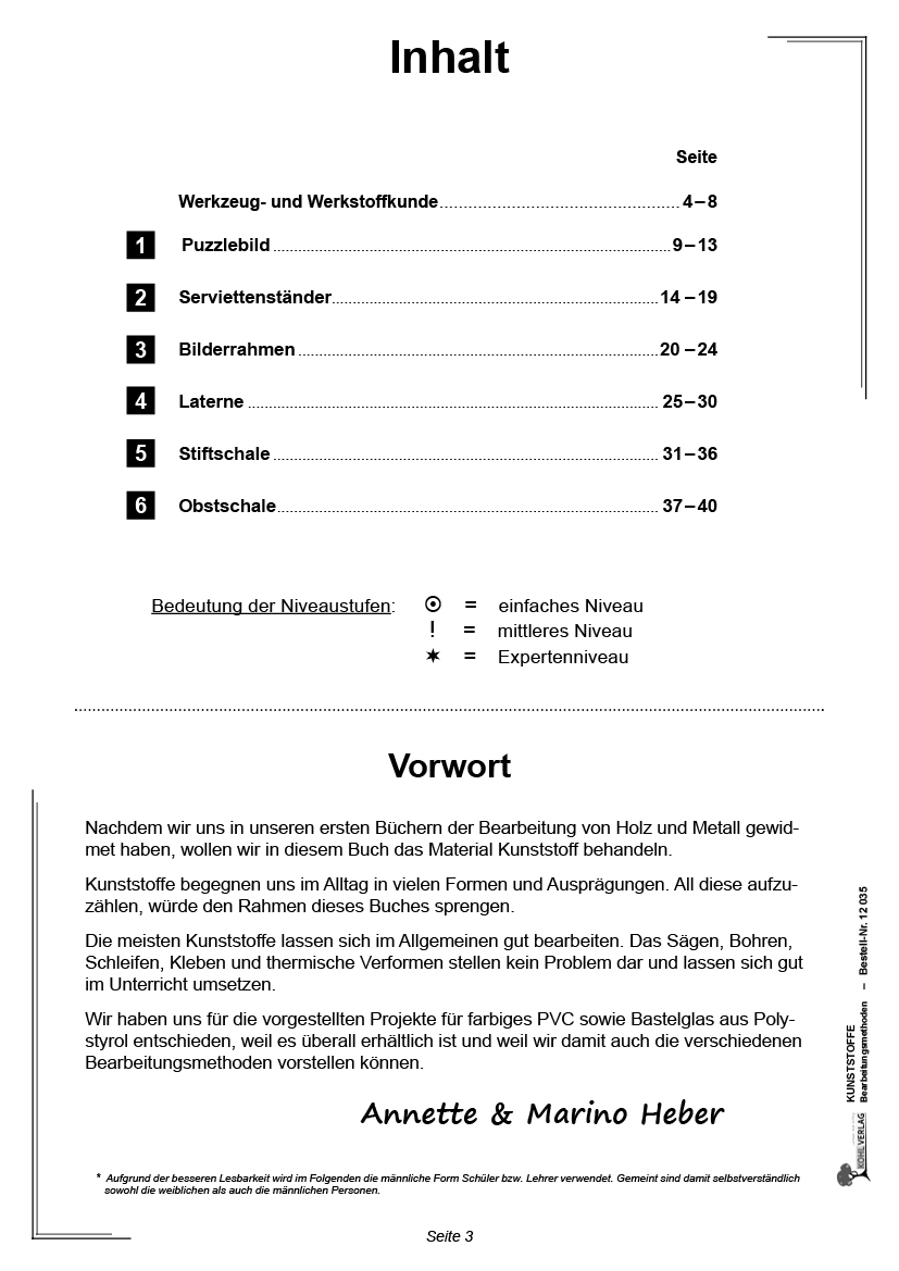 KUNSTSTOFFE - Bearbeitungsmethoden