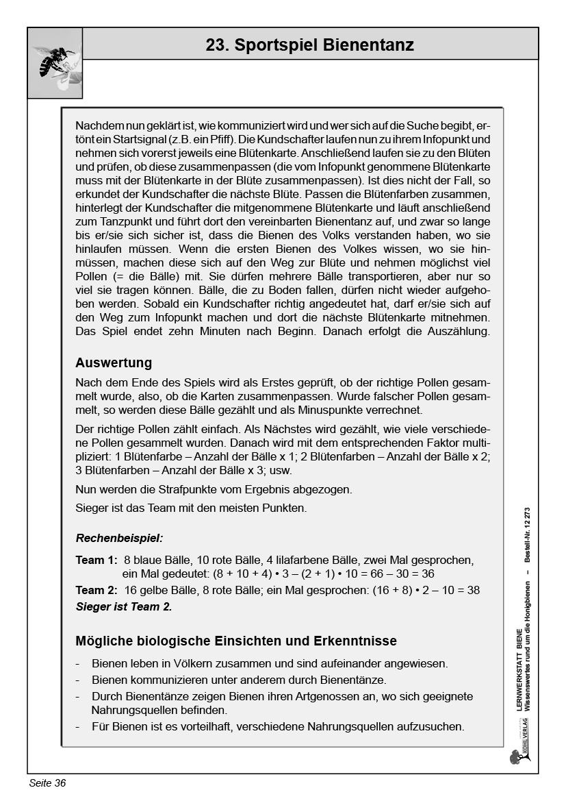 Lernwerkstatt Biene Lernwerkstatt Biene