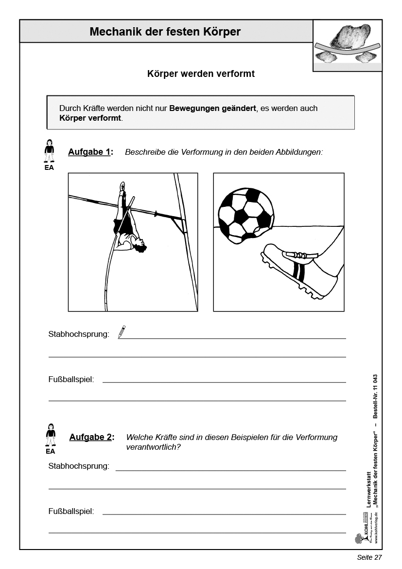 Lernwerkstatt Mechanik der festen Körper