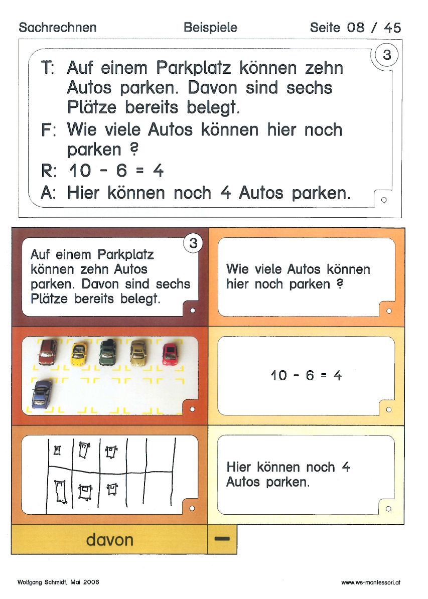 Sachrechnen in 7 Schritten