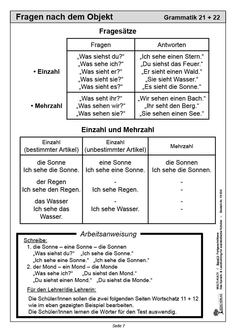 Multi-Kulti - Deutsch als Zweitsprache - Band 3: Fortgeschrittene