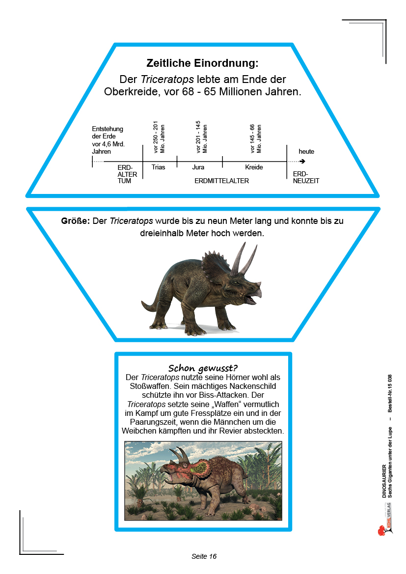 Dinosaurier - Sechs Giganten unter der Lupe