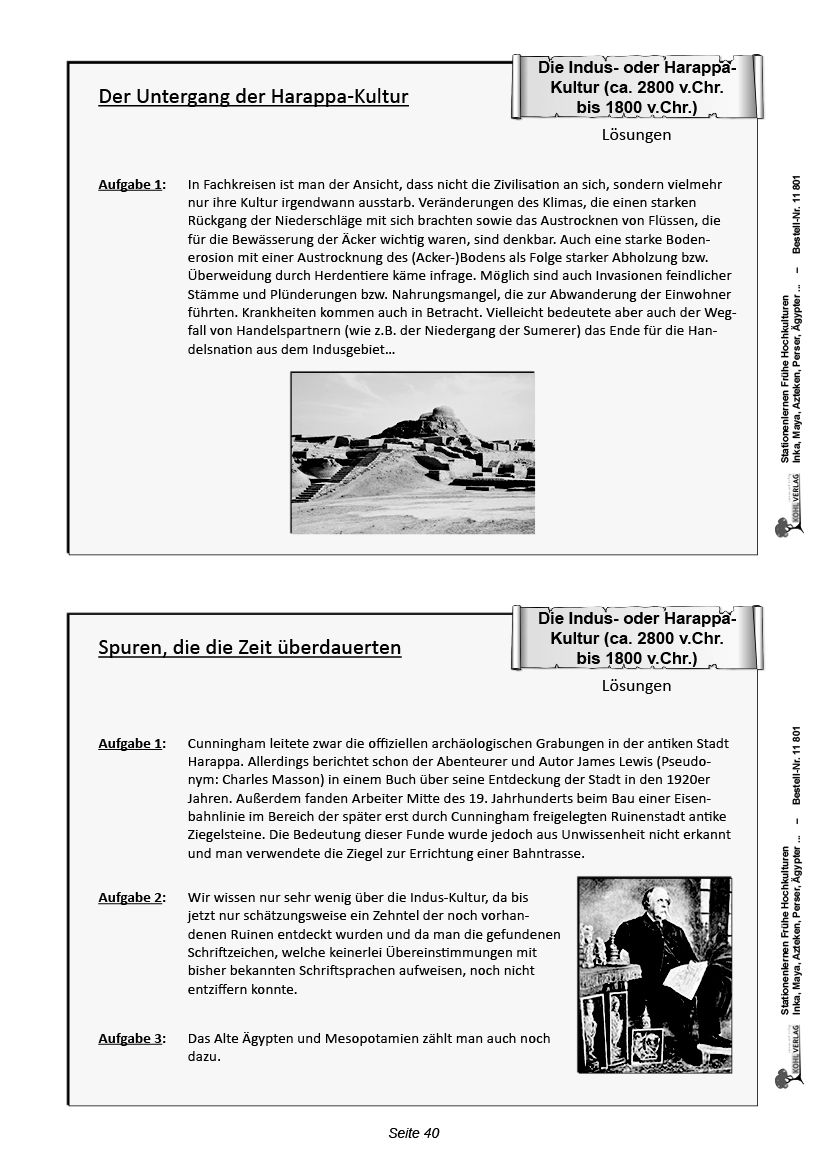 Stationenlernen Frühe Hochkulturen Stationenlernen Frühe Hochkulturen