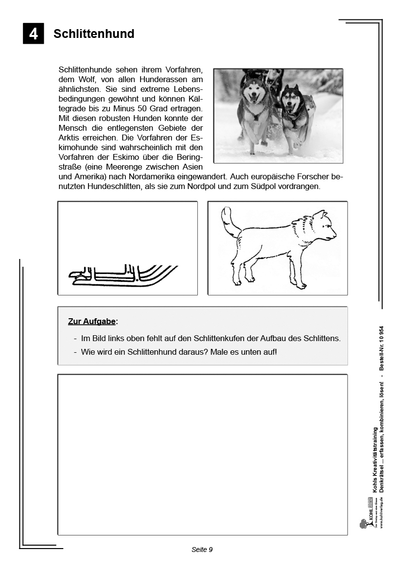 Kohls Kreativitätstraining