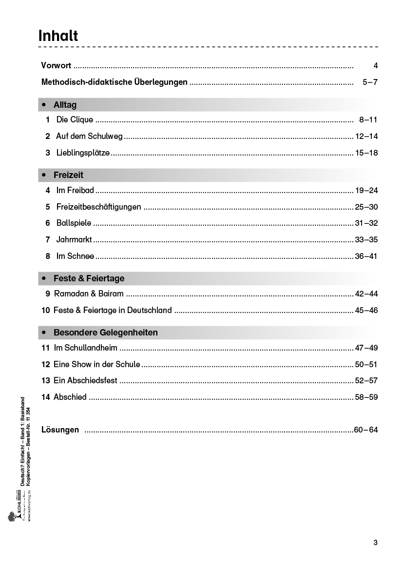 Deutsch? Einfach! - Deutsch als Fremdsprache I