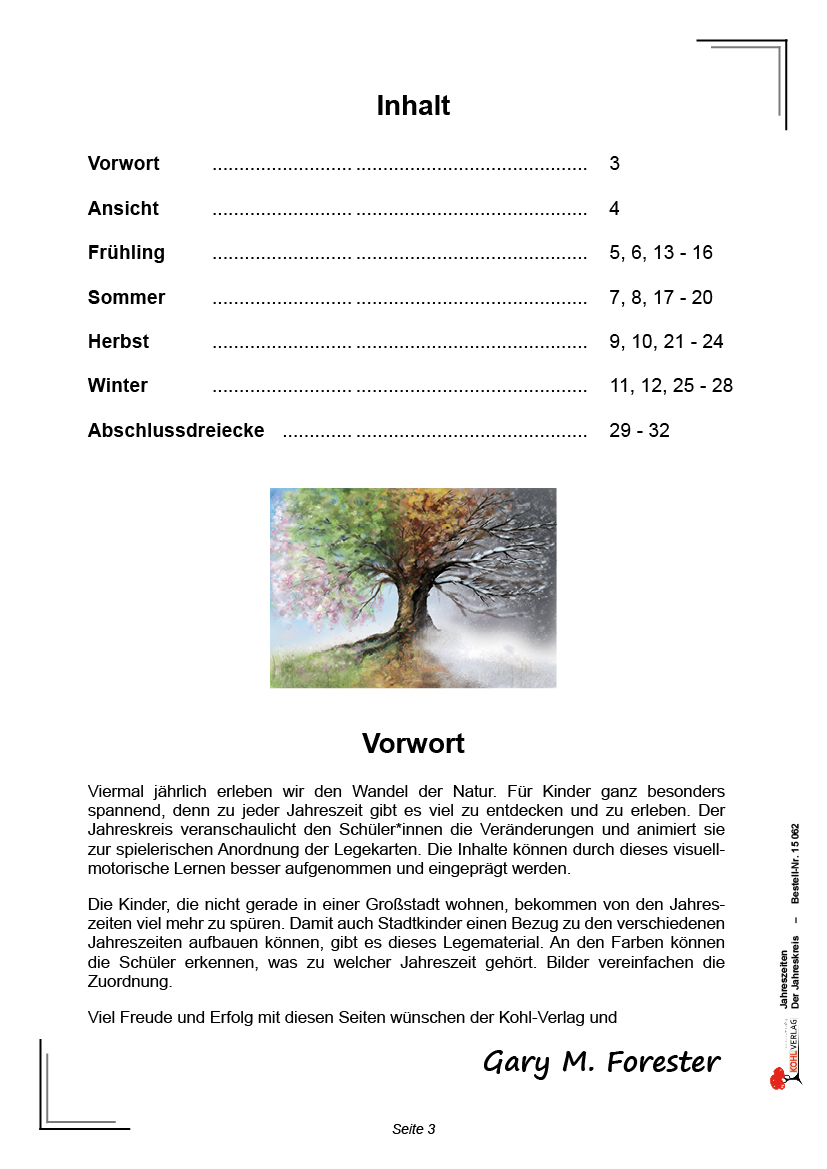 Jahreszeiten Jahreszeiten