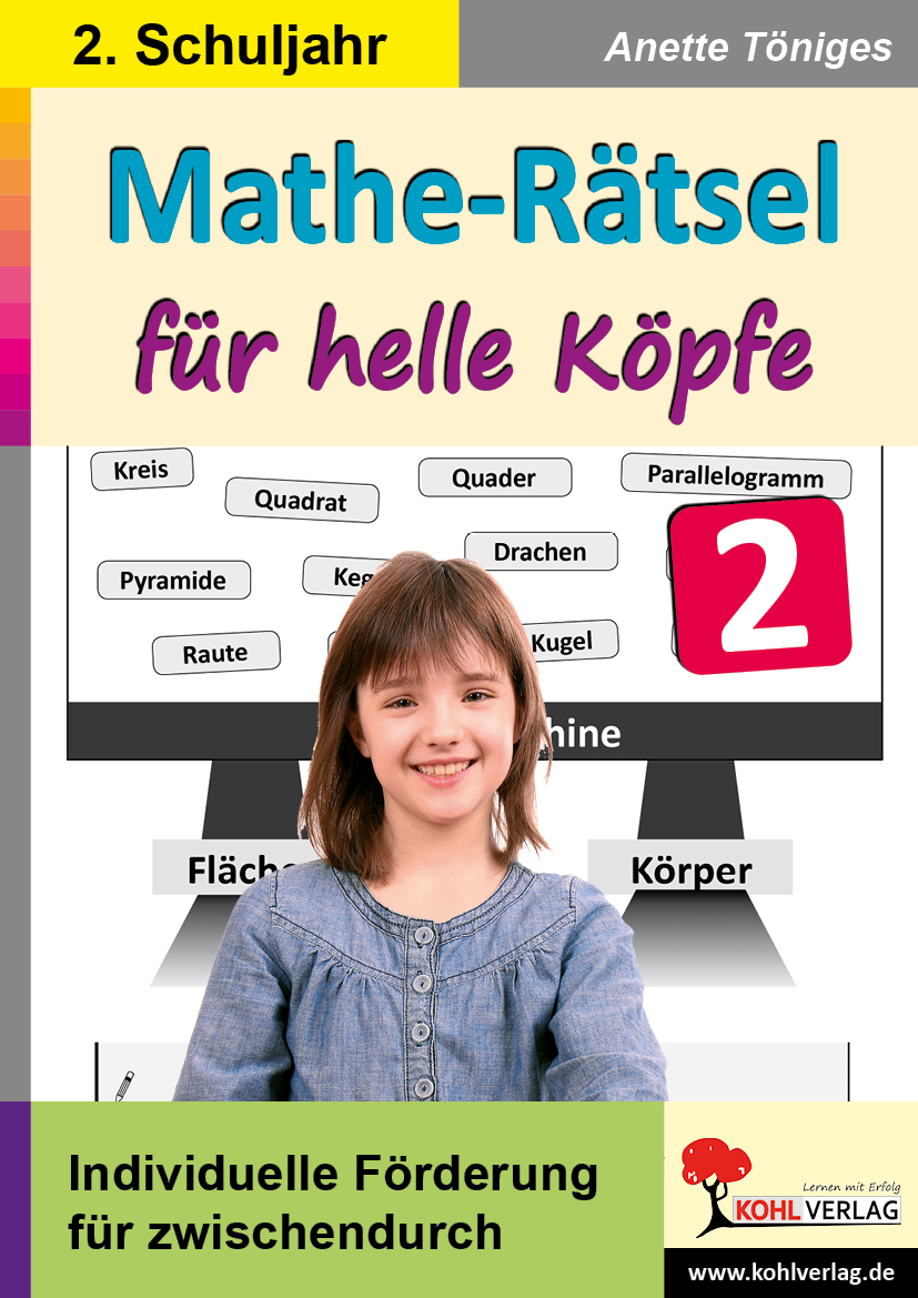 Mathe-Rätsel für helle Köpfe / Klasse 2 Mathe-Rätsel für helle Köpfe / Klasse 2