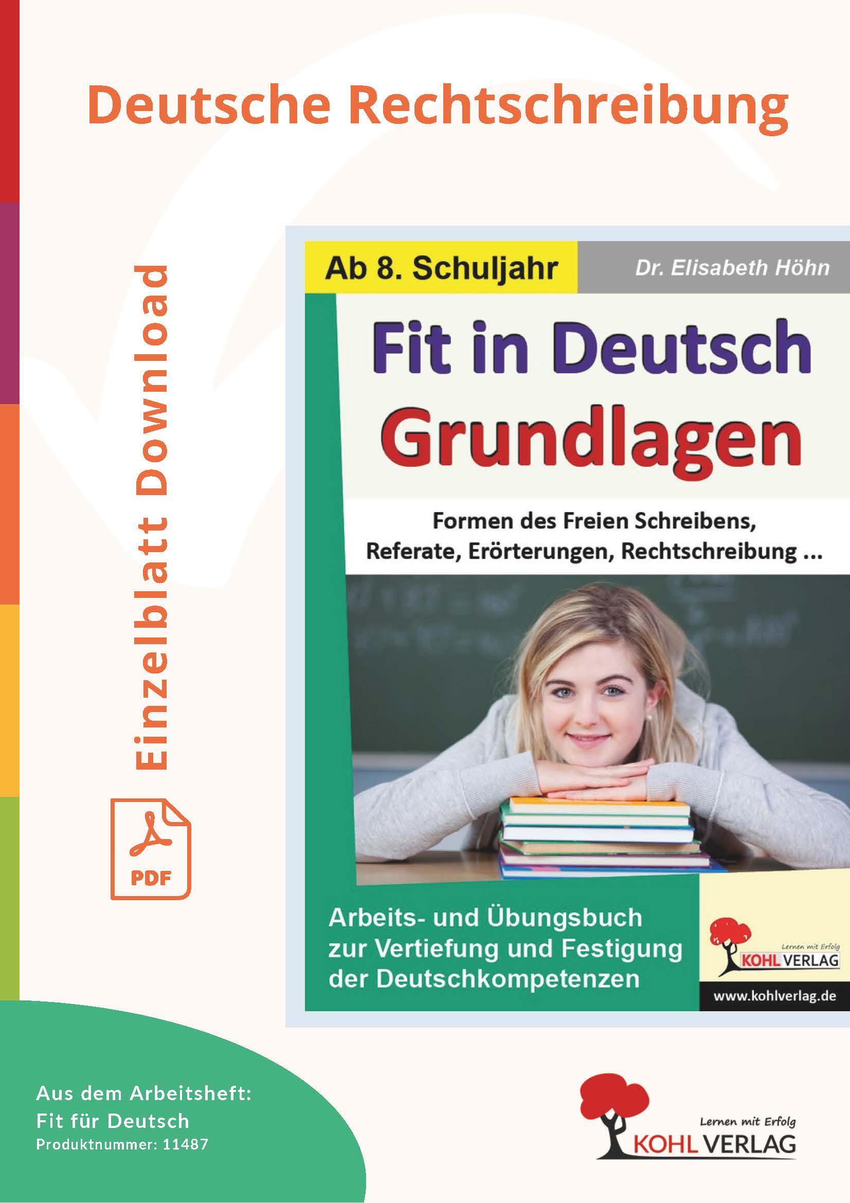 Fit in Deutsch - Grundlagen: Deutsche Rechtschreibung Fit in Deutsch - Grundlagen: Deutsche Rechtschreibung