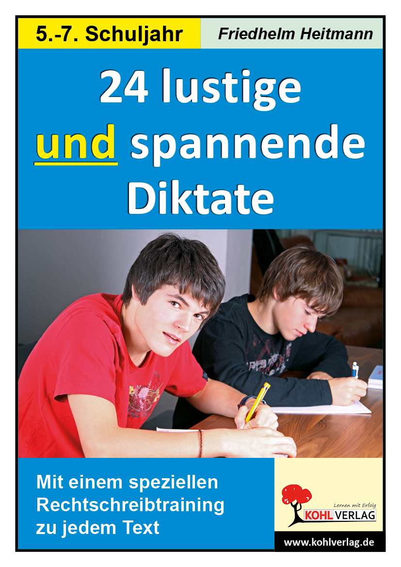 24 lustige und spannende Diktate