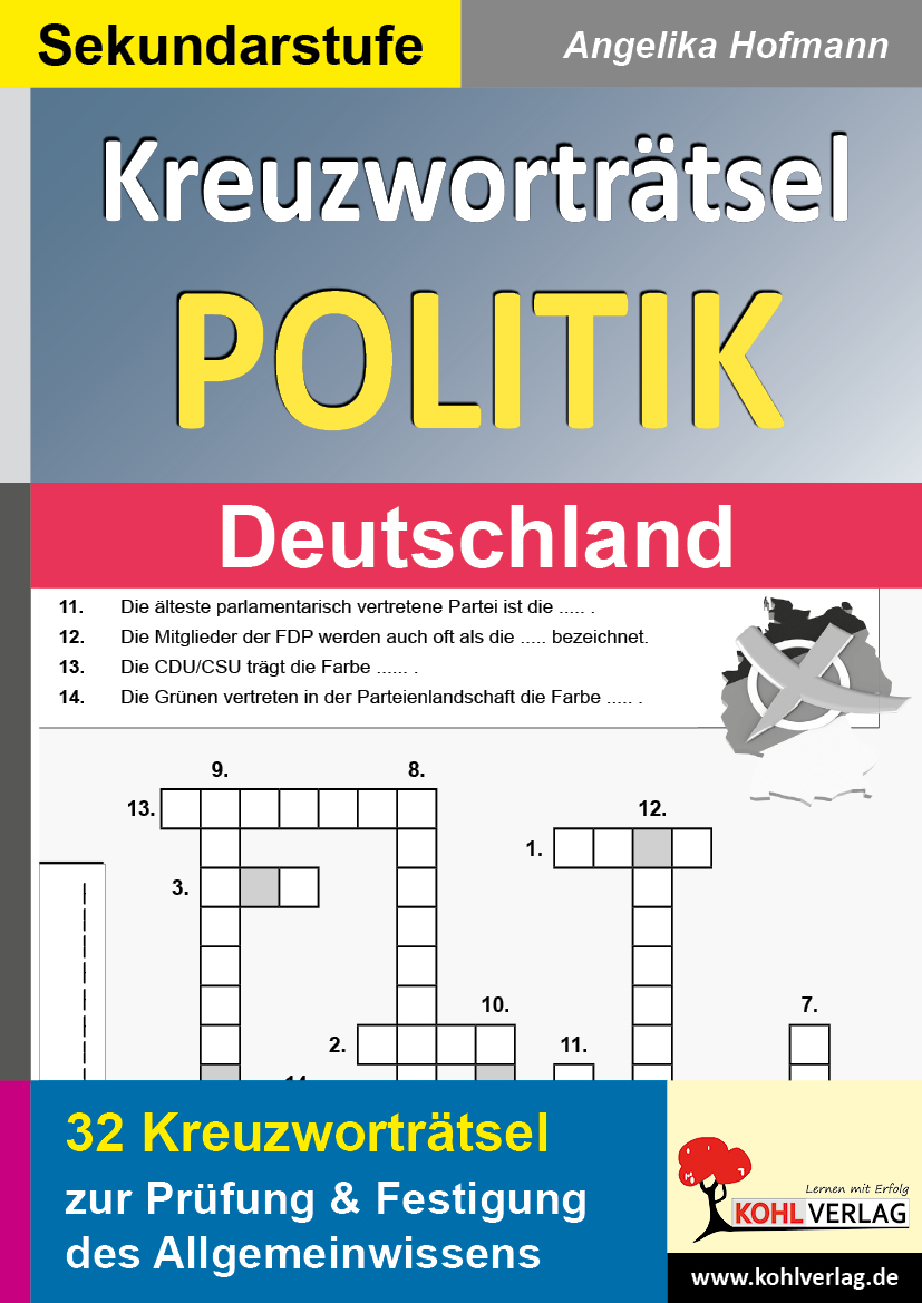 Kreuzworträtsel Politik / Deutschland
