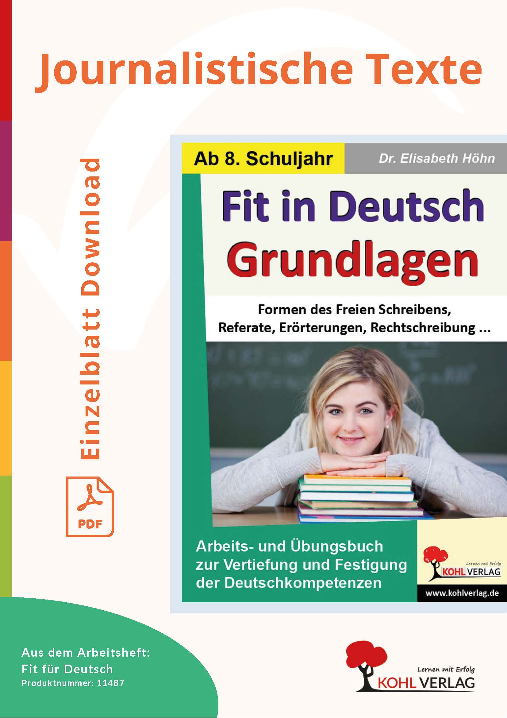 Fit in Deutsch - Grundlagen: Journalistische Texte Fit in Deutsch - Grundlagen: Journalistische Texte