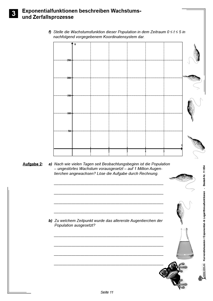 Kurvendiskussion / Exponential- & Logarithmusfunktionen